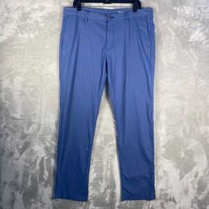 Tommy Bahama Men's Blue Geometric Print Chino Dress Pants Size 36x32